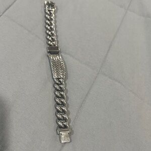 Diesel stainless steel heavy bracelet